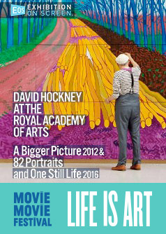 David Hockney at The Royal Academy of Arts(MOViE MOViE: Life is Art 2019)
